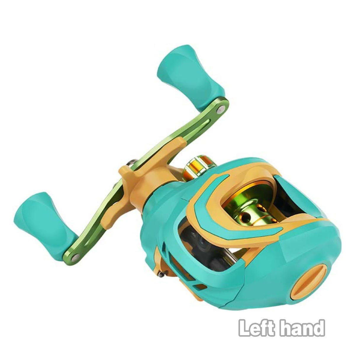 Baitcasting Fishing Reel Magnetic Brake Lightweight Left Right Hand