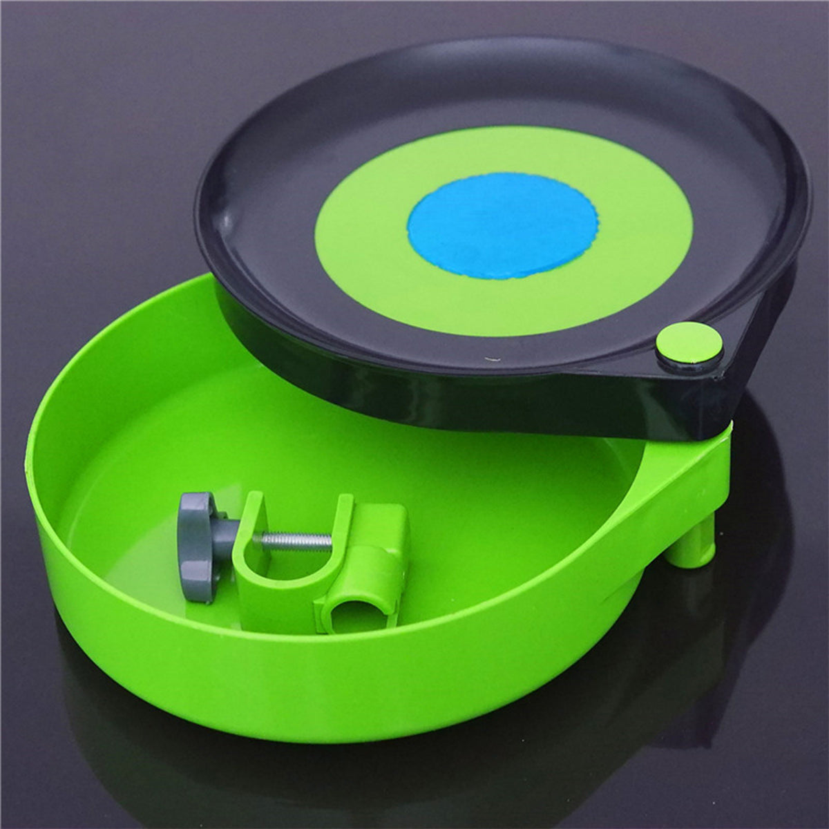 Magnetic Bait Tray With Rotating Lid And Mounting Options