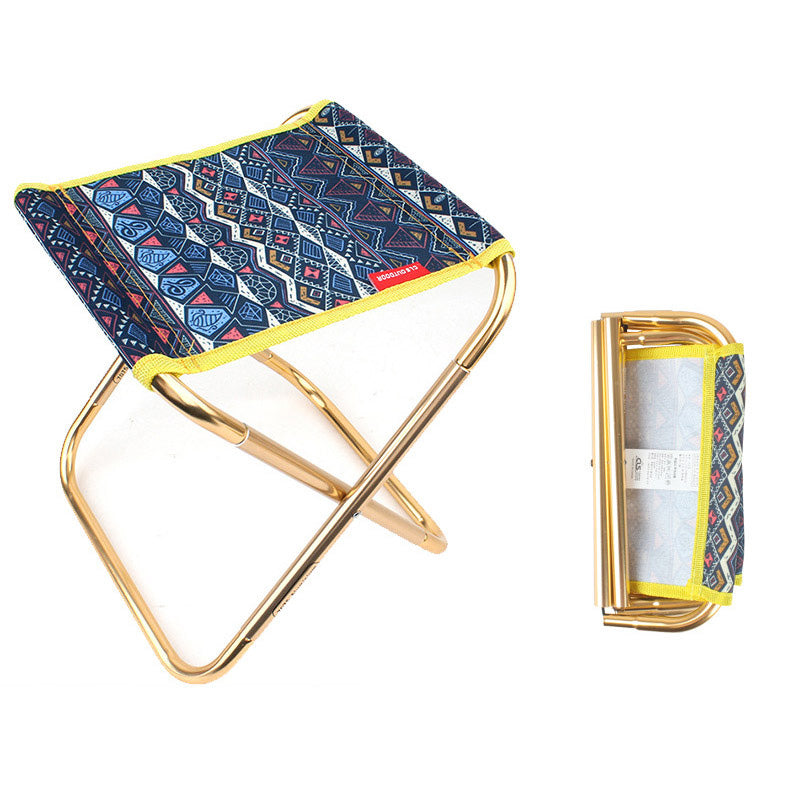 Aluminium Alloy Folding Chair Lightweight Camping Fishing Travel