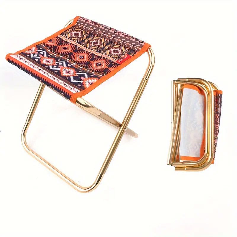Aluminium Alloy Folding Chair Lightweight Camping Fishing Travel