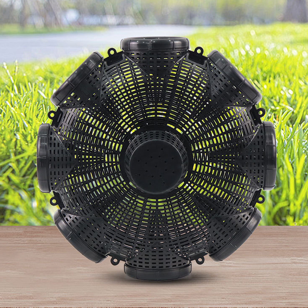 Eight-Hole Fishing Cage Trap for Eels Lobsters and Small Fish