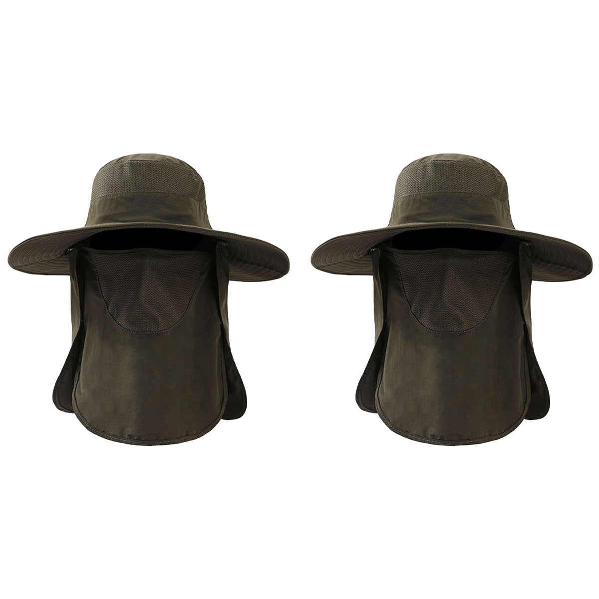 Outdoor Sun Hat With Neck Flap UPF 50+ UV Protection