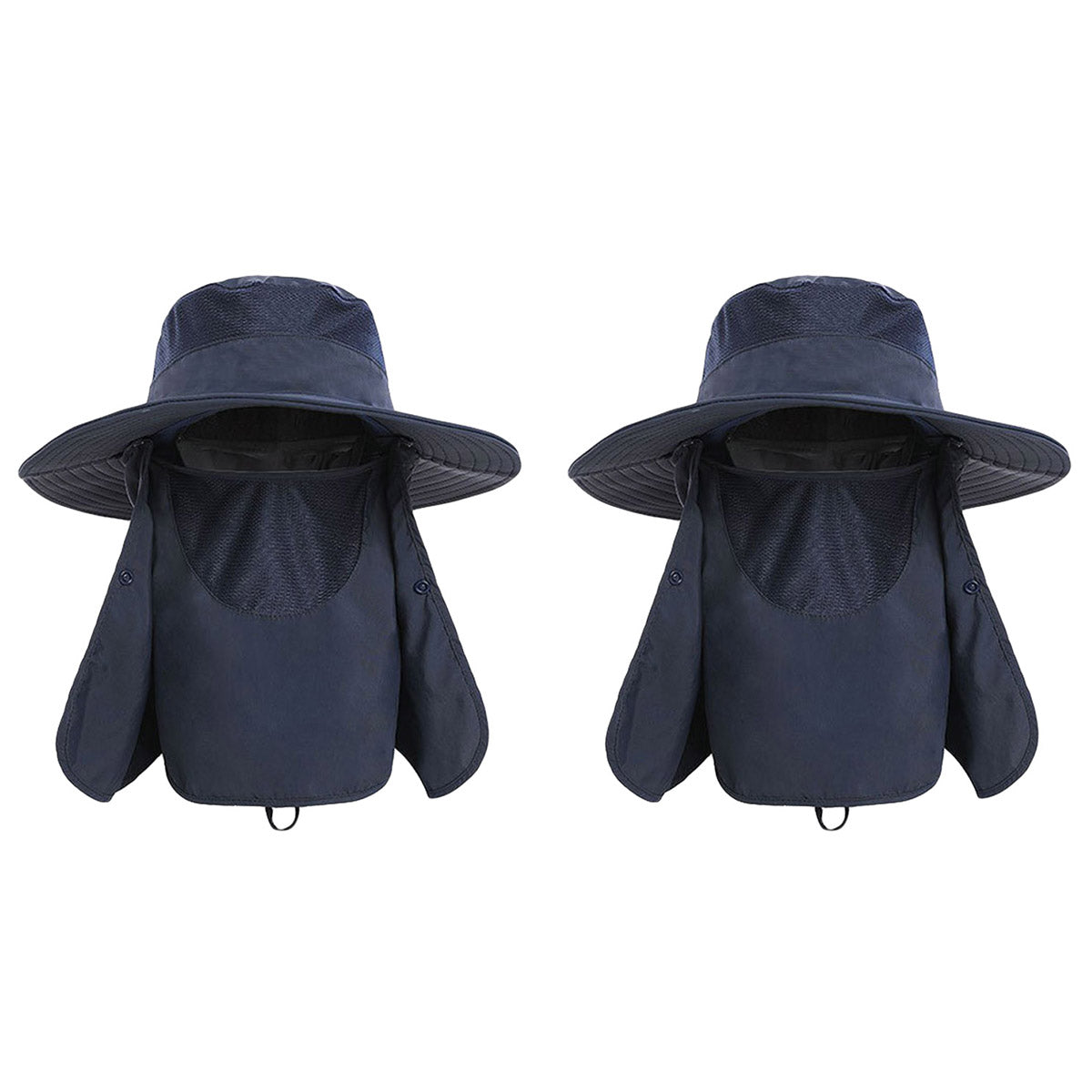Outdoor Sun Hat With Neck Flap UPF 50+ UV Protection