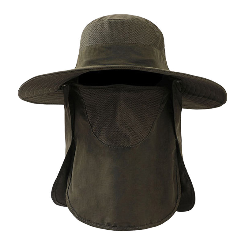 Outdoor Sun Hat With Neck Flap UPF 50+ UV Protection