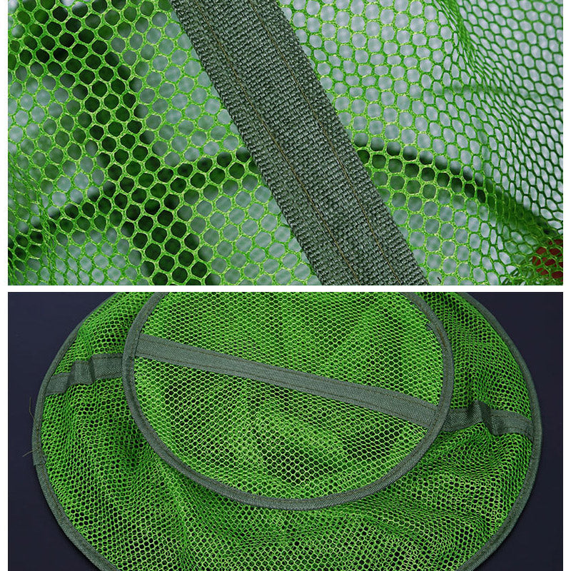 Nylon Fish Basket Quick-Dry Mesh Waterproof Fishing Net For Catch & Release