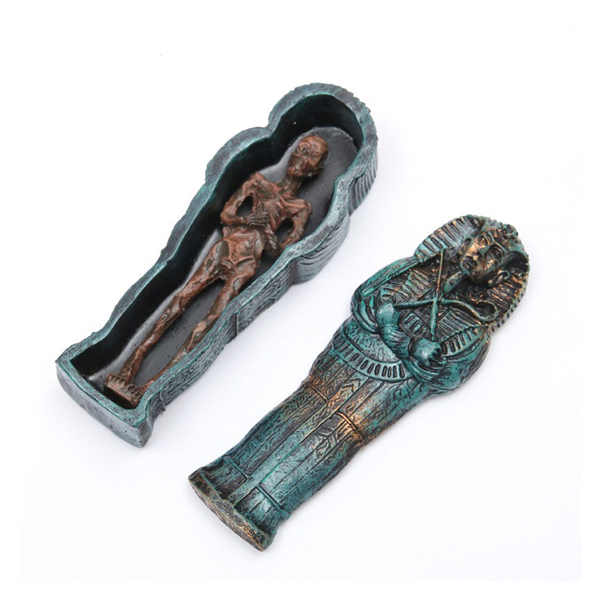 Mummy Resin Aquarium Decoration Unique Fish Tank Ornament