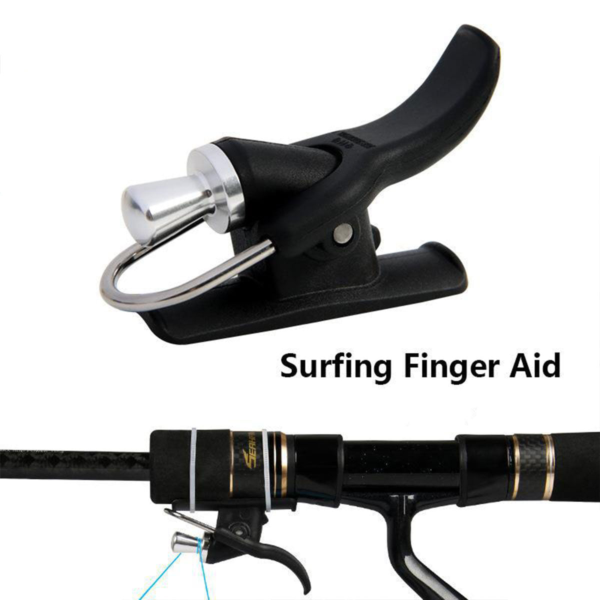 2PCS Surfcasting Finger Protectors Fishing Casting Safety Gear