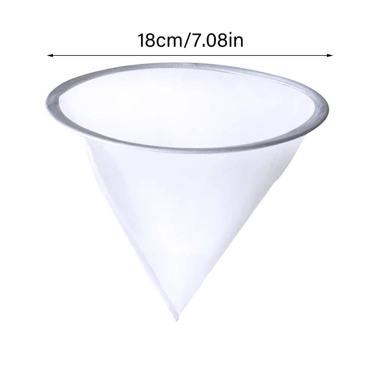 Three 18cm aquarium filter mesh screens – product view 10