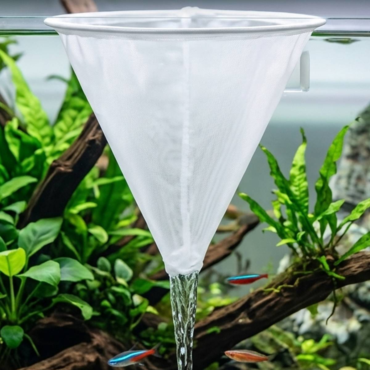 Three 18cm aquarium filter mesh screens – product view 11