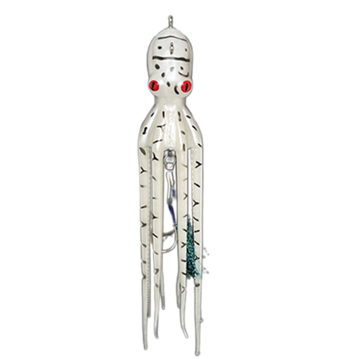 Simulated Octopus Fishing Bait Soft Lure with Lead Head