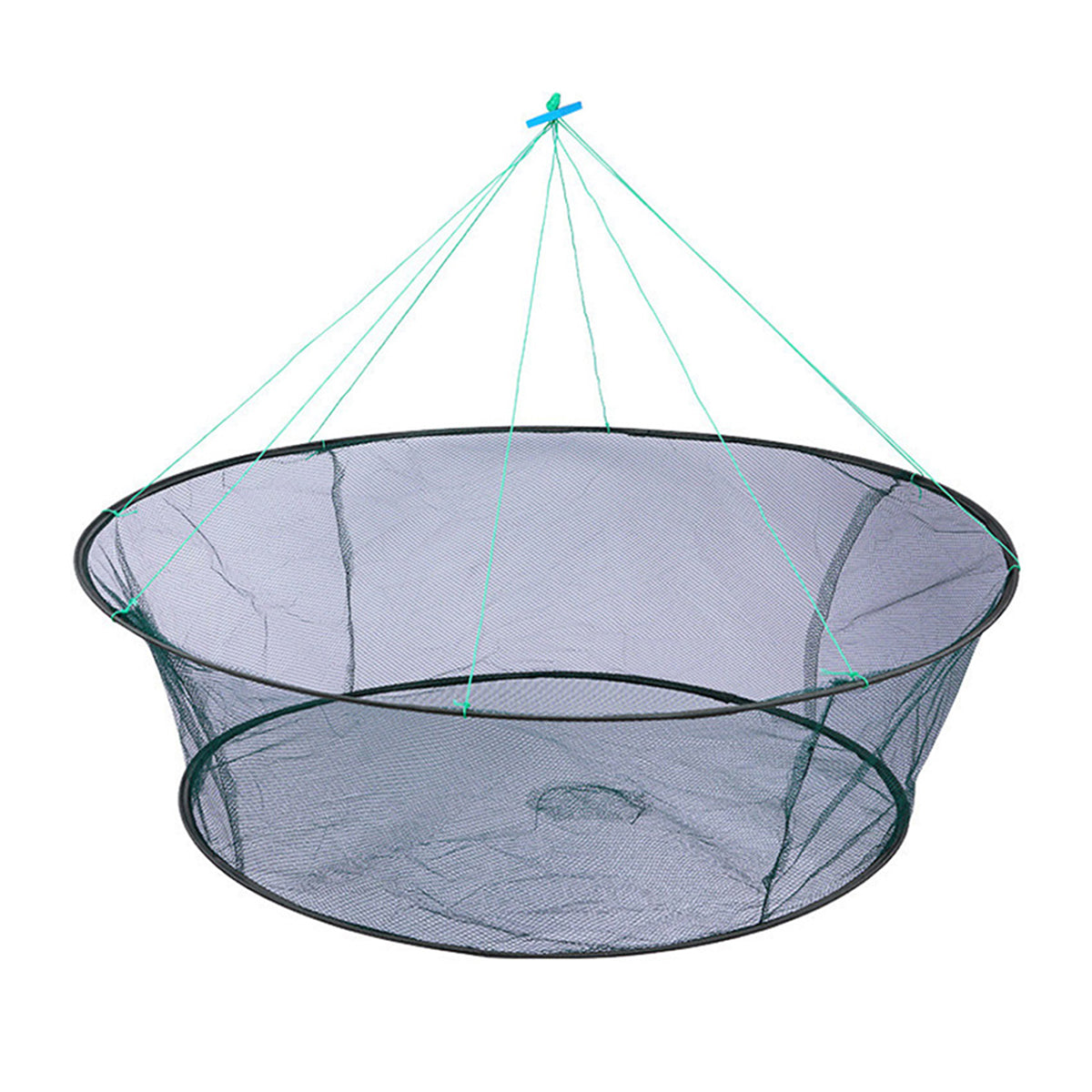 Folding Fishing Net Round Nylon Trap for Fish & Crustaceans