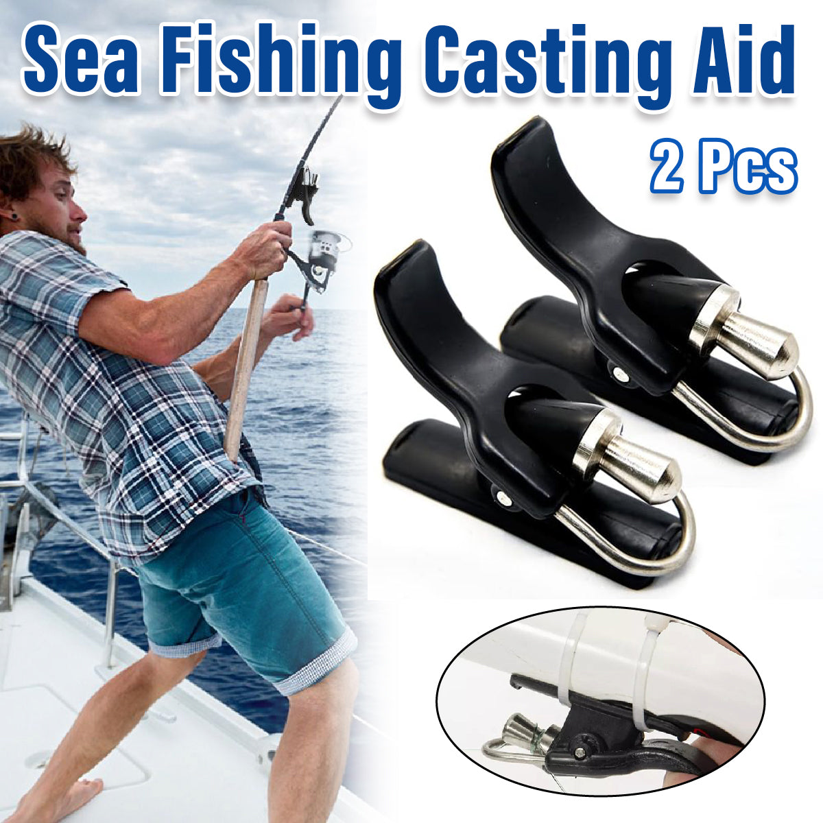 2PCS Surfcasting Finger Protectors Fishing Casting Safety Gear