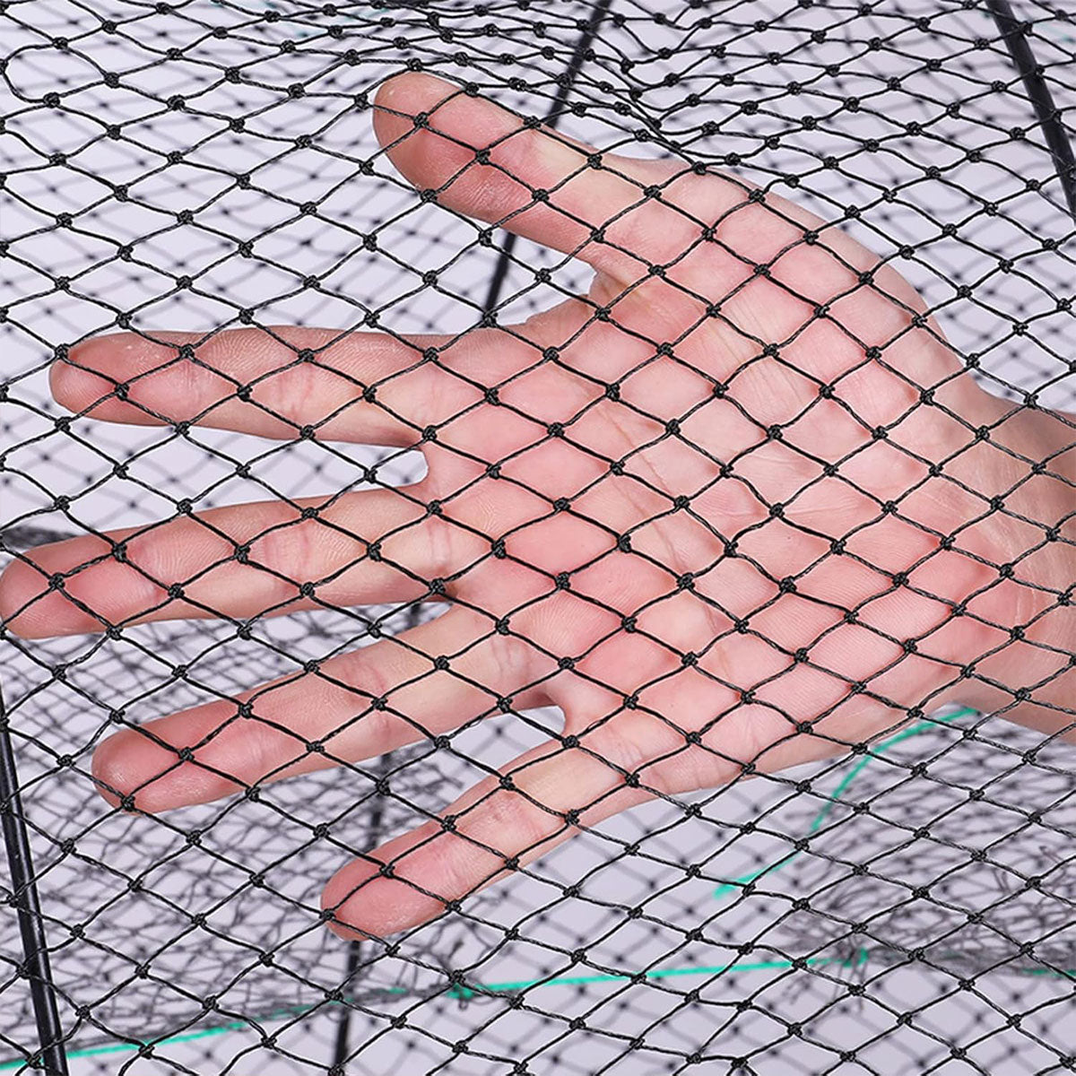 2PCS Shrimp Crab Lobster Fishing Net Trap Set