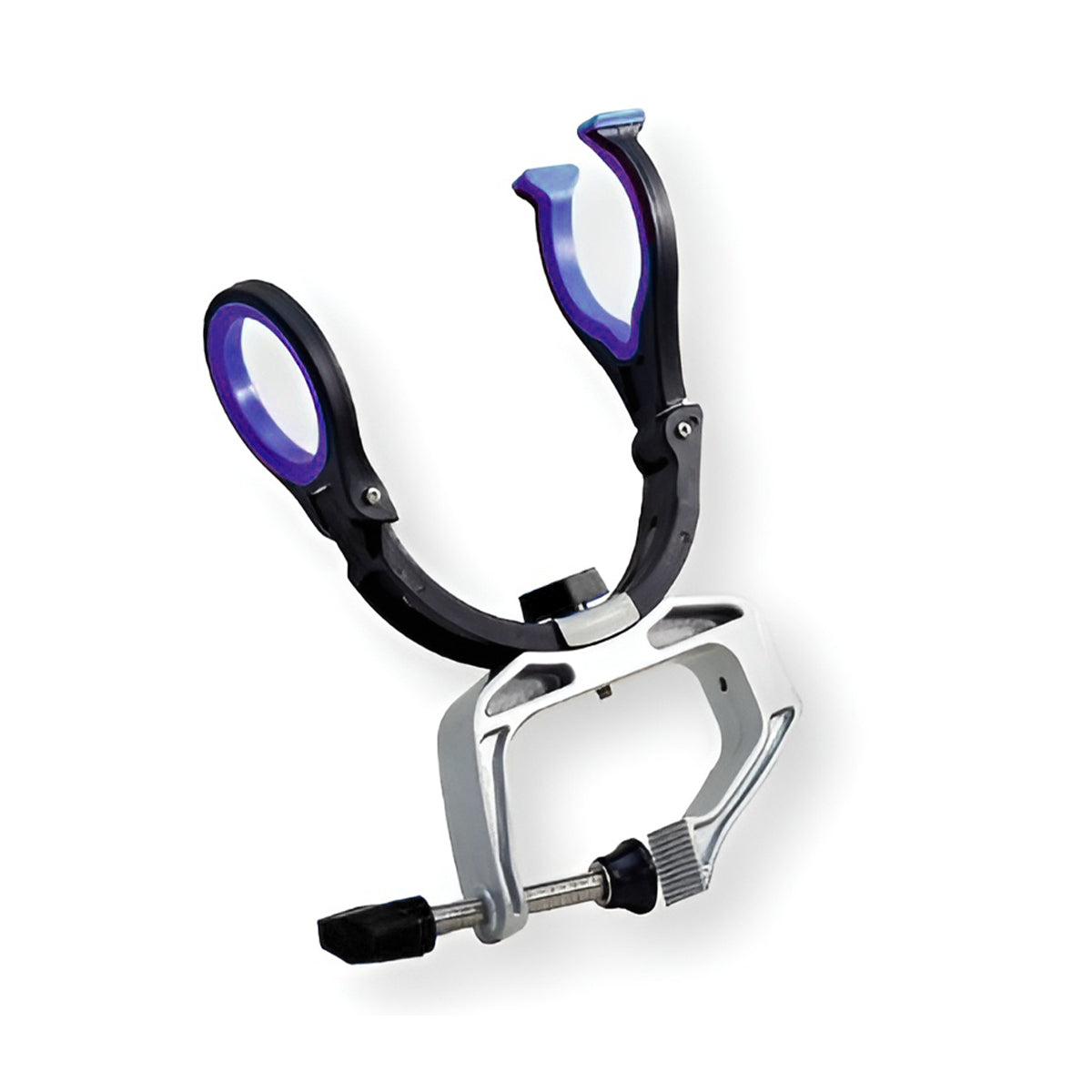 Adjustable Boat Fishing Rod Holder Clamp-on Pole Bracket Pod Rest Fishing Stand