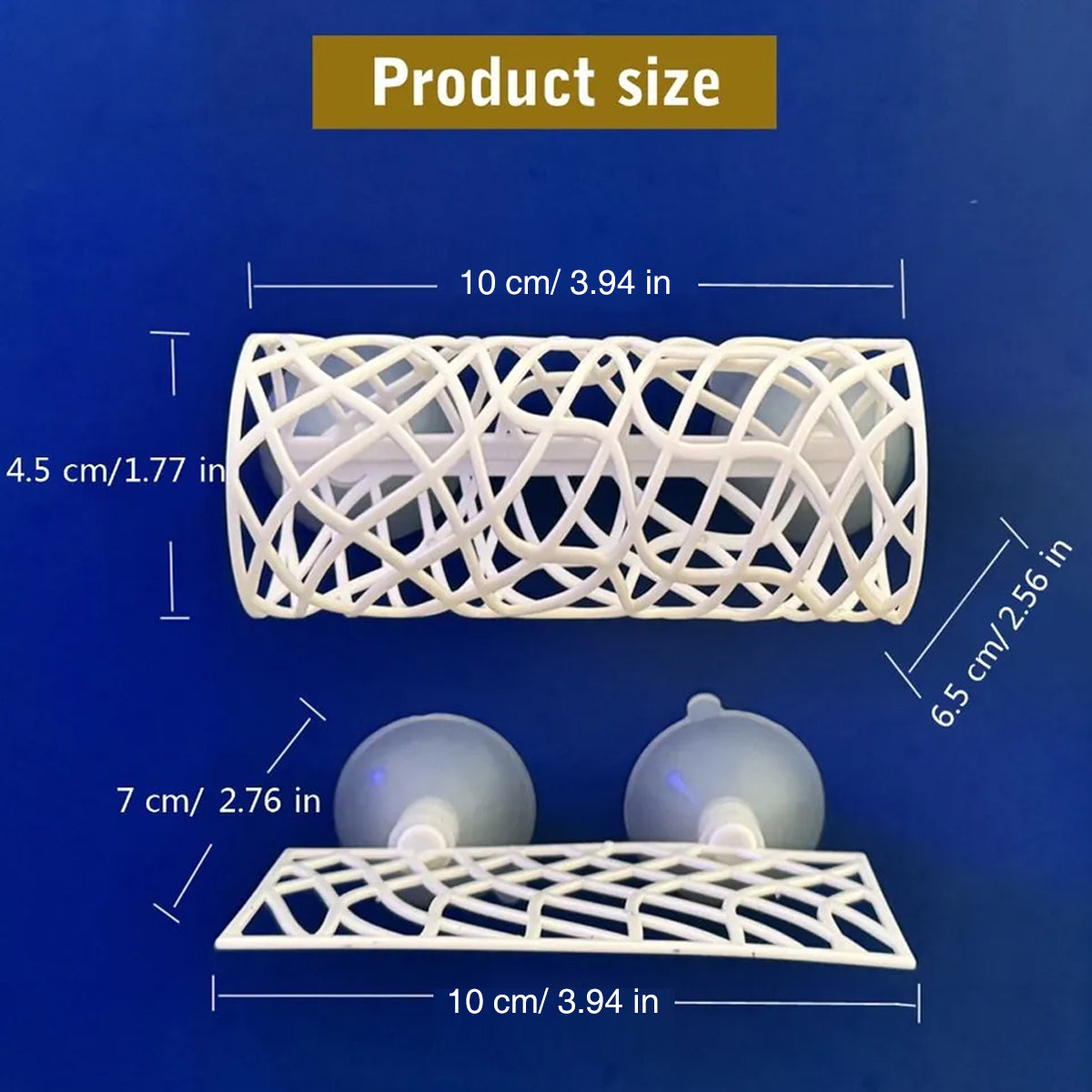 Silicone Fish Hiding Tunnel Aquarium Decoration For Small Fish & Shrimp