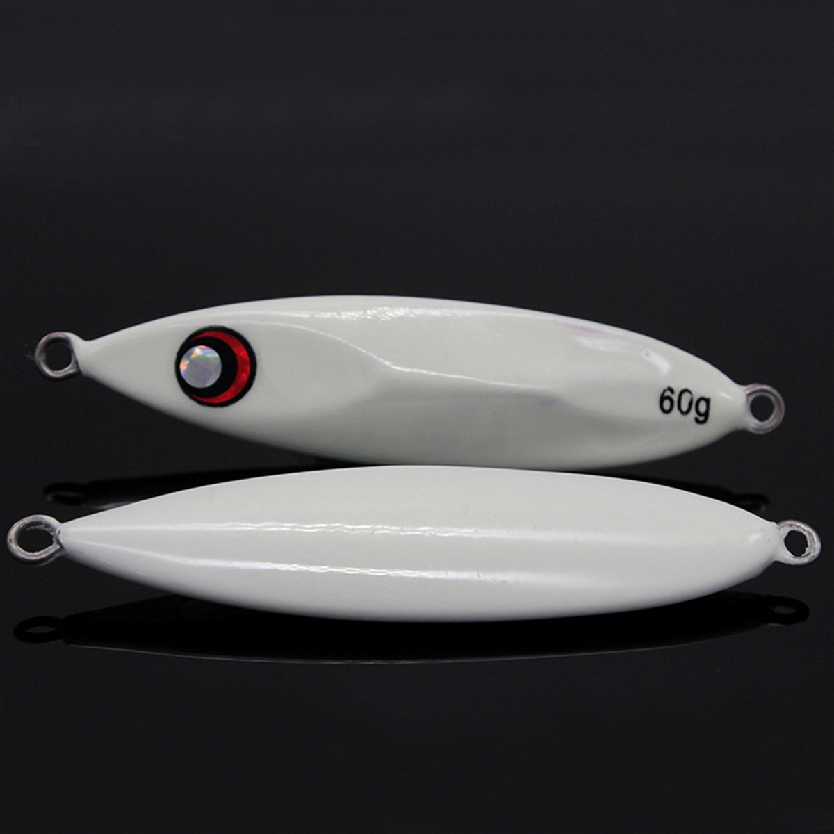 Saltwater Metal Fishing Lures Set – 8pcs Glow Jig Baits