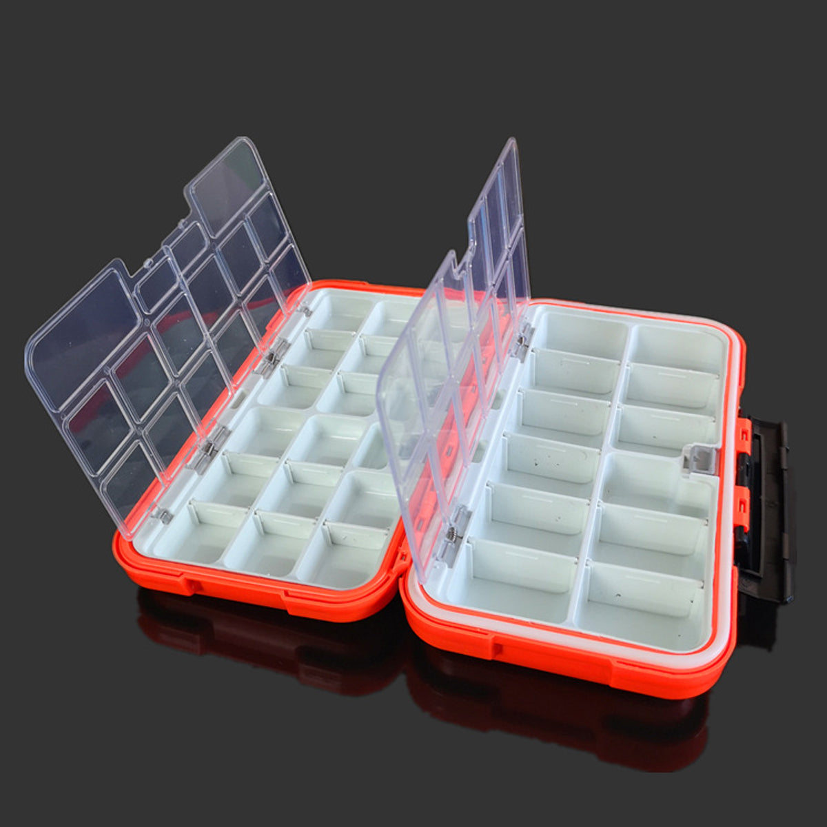 Waterproof Fishing Tackle Box Plastic Storage Case Rock Fishing Gear Organizer