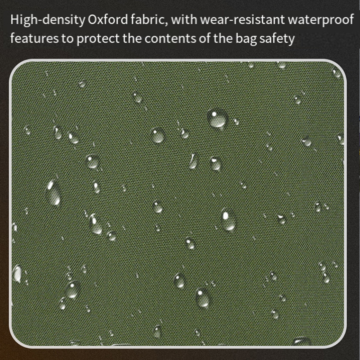 Multifunctional Waterproof Fishing Bag Large Capacity Oxford Tackle Storage