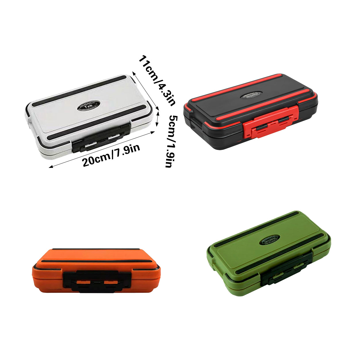 Fishing Hook Storage Box Waterproof Tackle Organizer Case