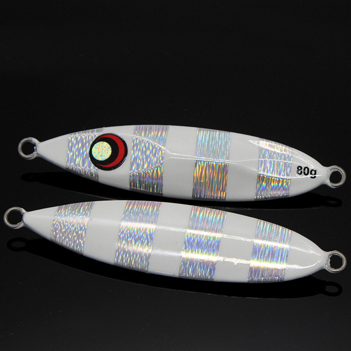 Saltwater Metal Fishing Lures Set – 8pcs Glow Jig Baits