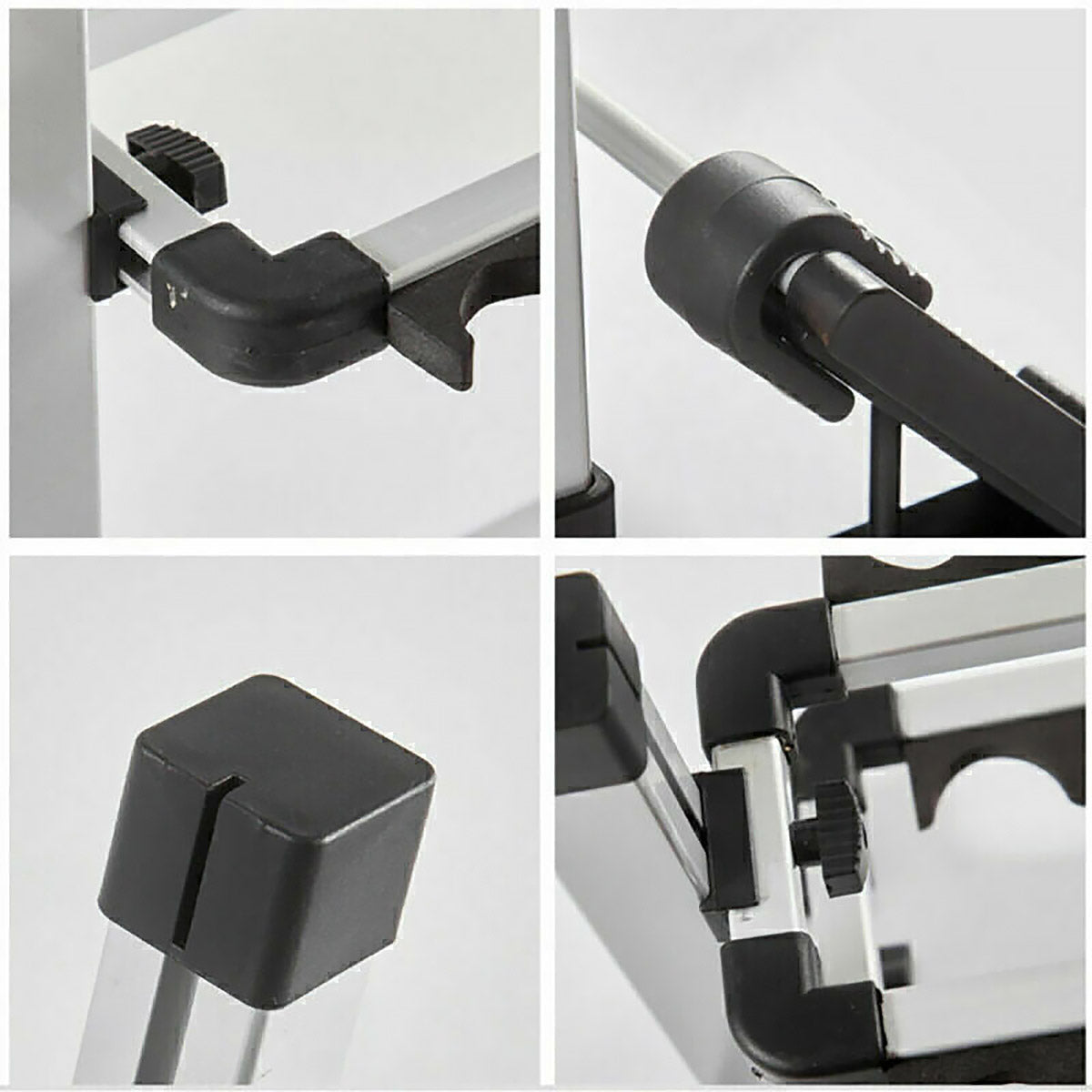 24-Hole Aluminum Fishing Rod Rack with EVA Foam for All Rod Types