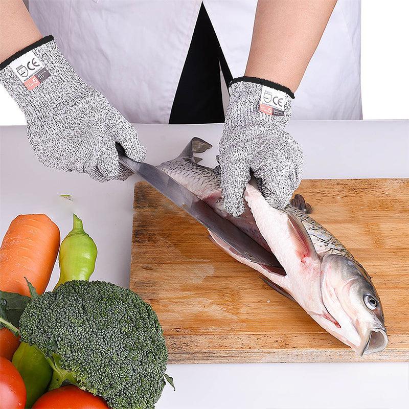 Level 5 Cut Resistant Gloves Food Safe Safety Work Gloves 1 Pair