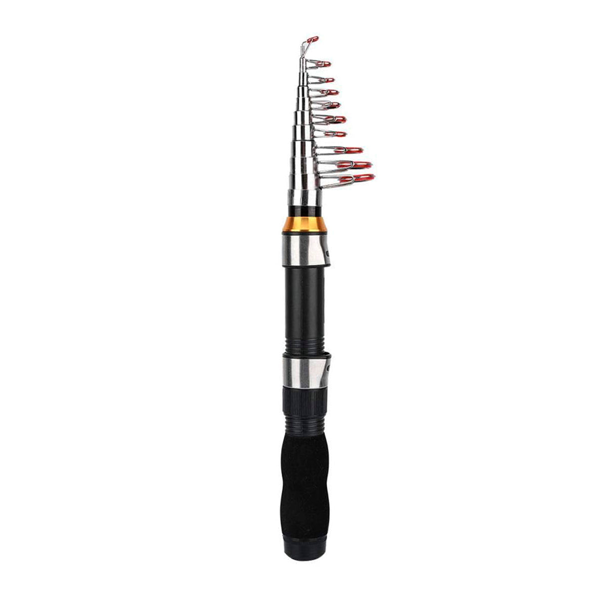 Telescopic Fishing Rod Portable Compact Travel Freshwater Saltwater
