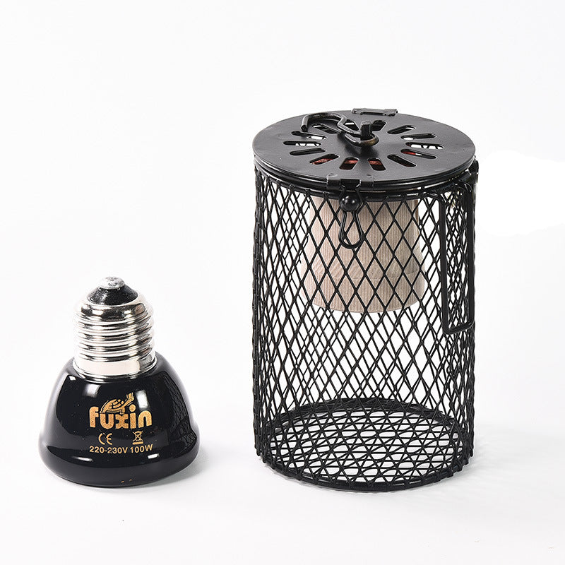 Ceramic Infrared Reptile Heat Lamp Cage Holder AU Plug