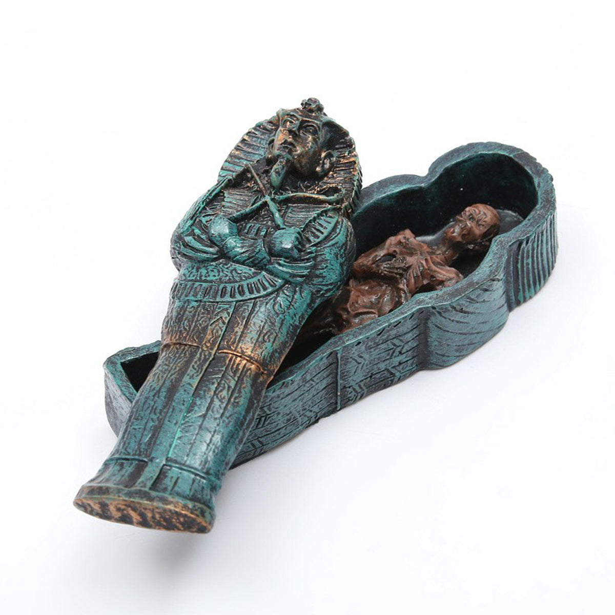Mummy Resin Aquarium Decoration Unique Fish Tank Ornament