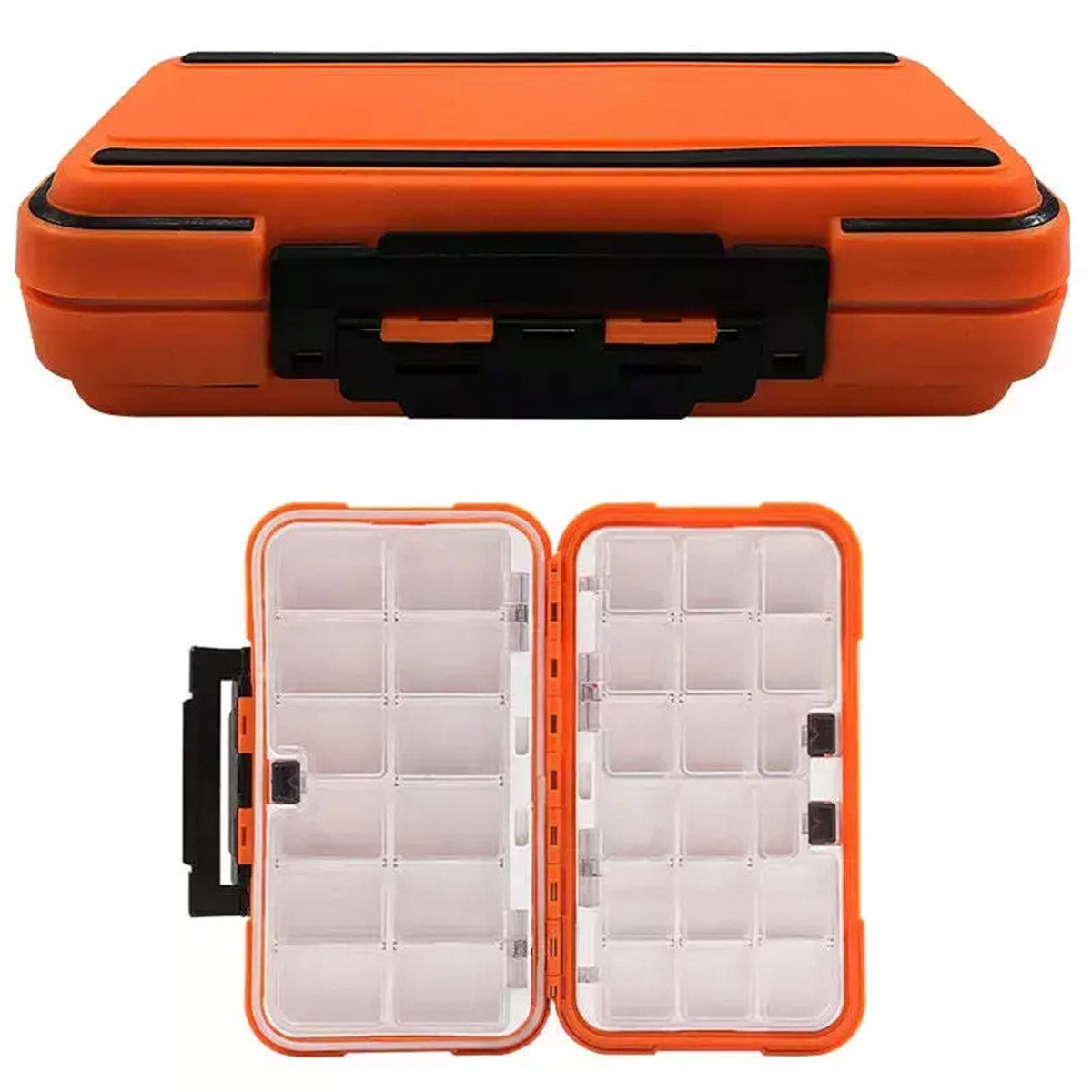 Fishing Accessory Storage Box Durable Plastic With Dividers