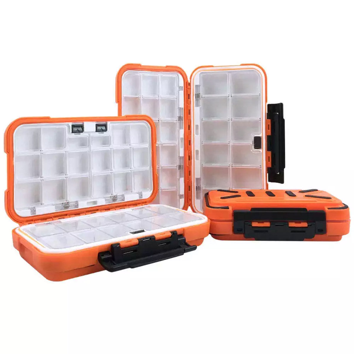 Fishing Accessory Storage Box Durable Plastic With Dividers