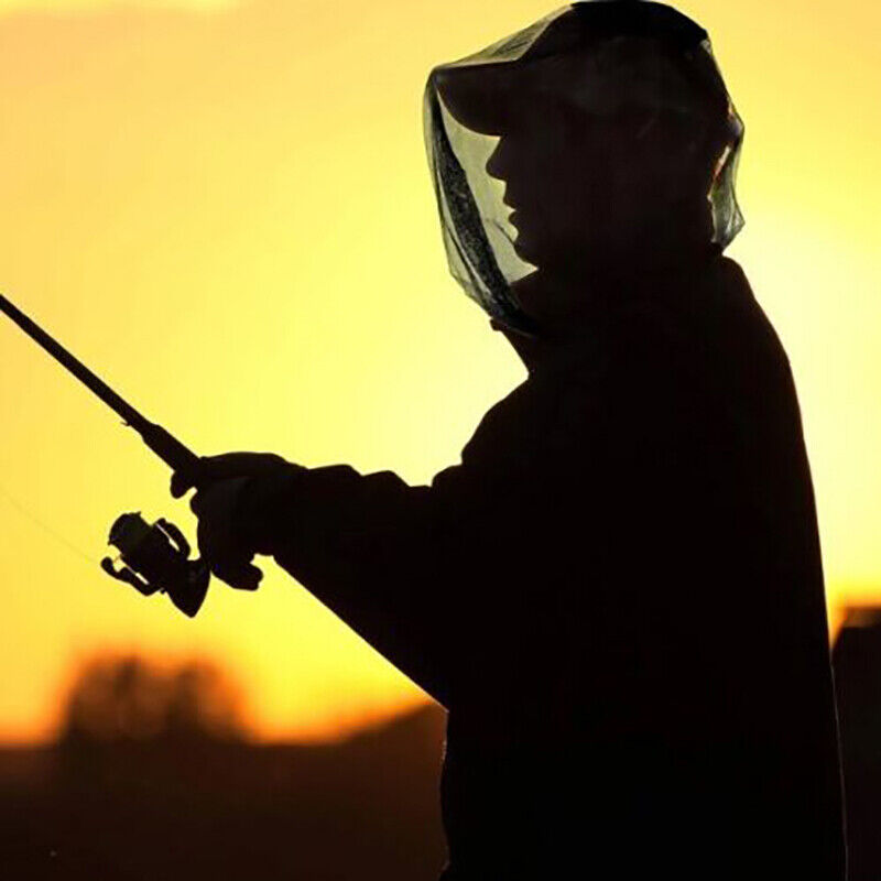 4PCS Bee Keeper Veil Mesh Hat Net Mosquito Insect Protection Hood