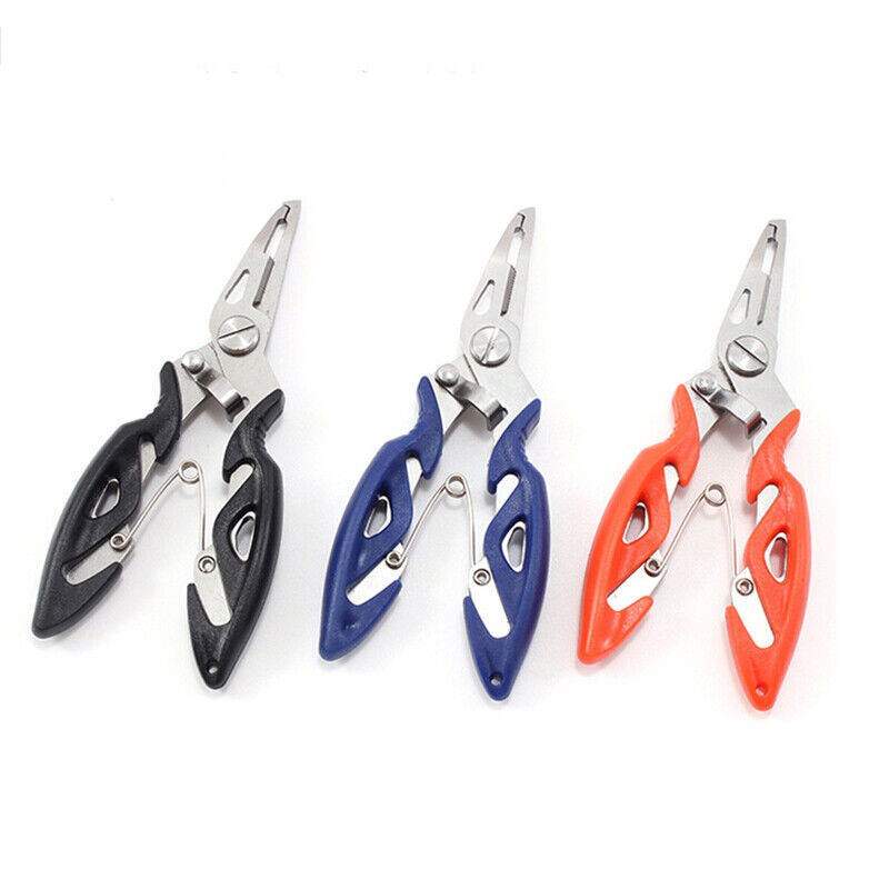 Stainless Steel Fishing Pliers Multi-Tool for Line Cutting & Hook Removal