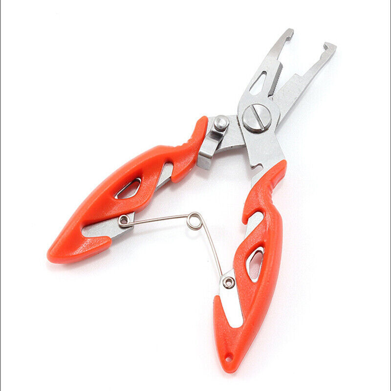 Stainless Steel Fishing Pliers Multi-Tool for Line Cutting & Hook Removal