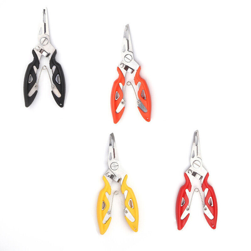 Stainless Steel Fishing Pliers Multi-Tool for Line Cutting & Hook Removal