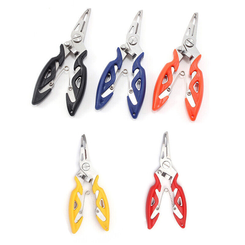 Stainless Steel Fishing Pliers Multi-Tool for Line Cutting & Hook Removal