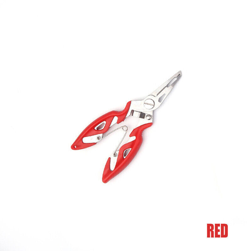 Stainless Steel Fishing Pliers Multi-Tool for Line Cutting & Hook Removal