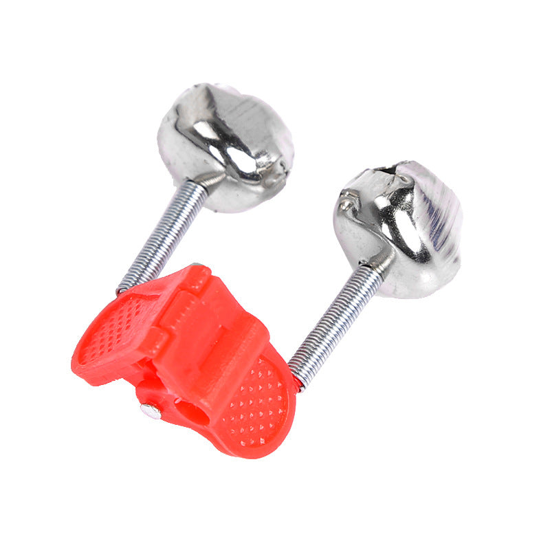 Twin Fishing Alarm Bells Clip-On Bite Alert for Night Fishing