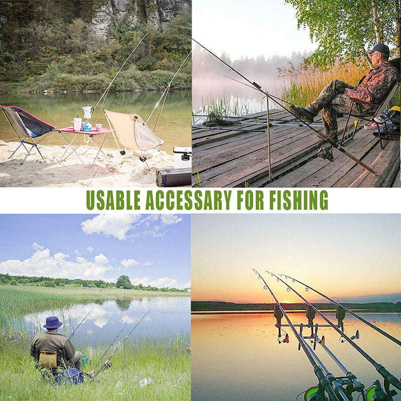 Twin Fishing Alarm Bells Clip-On Bite Alert for Night Fishing