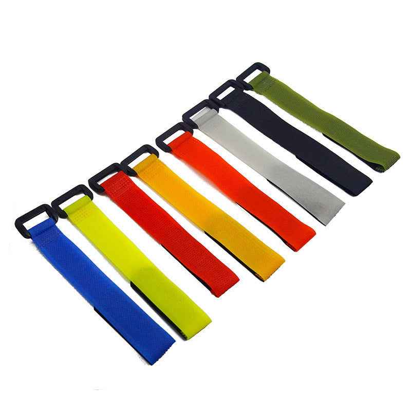 Adjustable Fishing Rod Fixed Ties Nylon Straps 12 24PCS Set