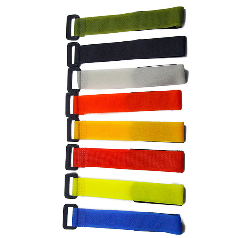 Adjustable Fishing Rod Fixed Ties Nylon Straps 12 24PCS Set