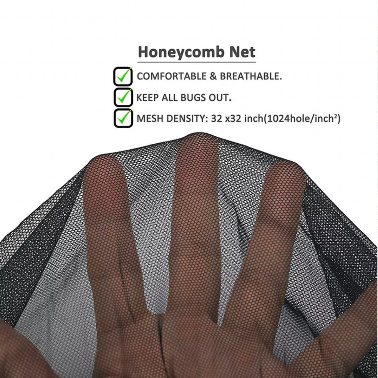 Mosquito Head Net Insect Protection For Camping And Fishing