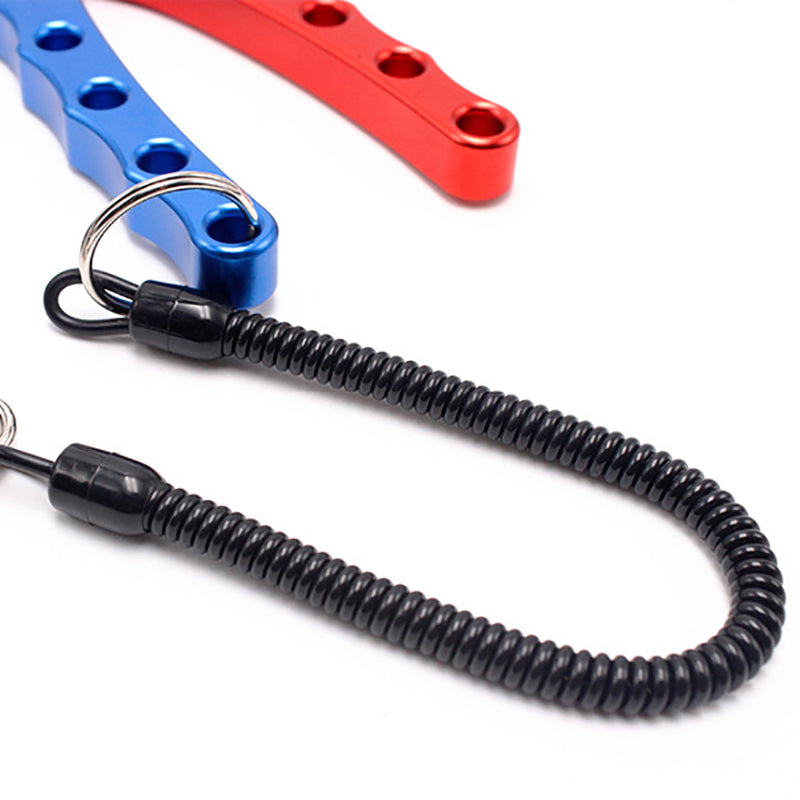 Aluminium Fishing Pliers with Cutter Split Ring Crimper & Case