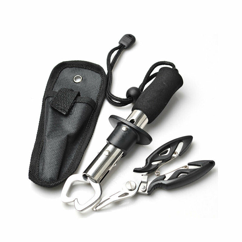 Fishing Pliers and Scissors Set with Line Cutter and Hook Remover