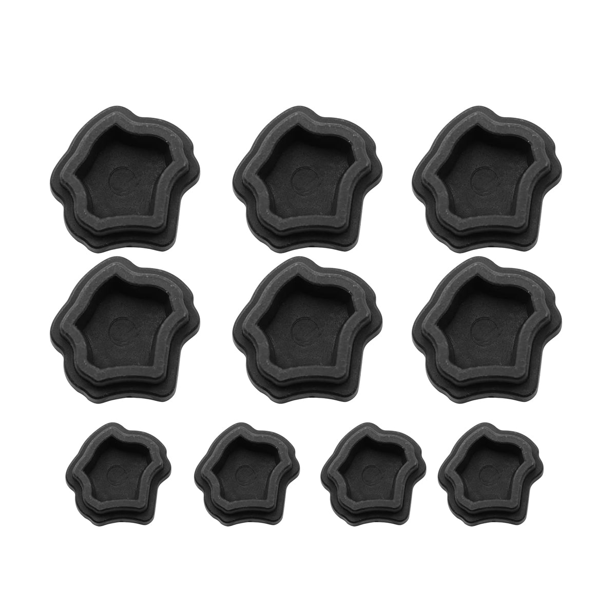 10pcs Mini Resin Reptile Bowls