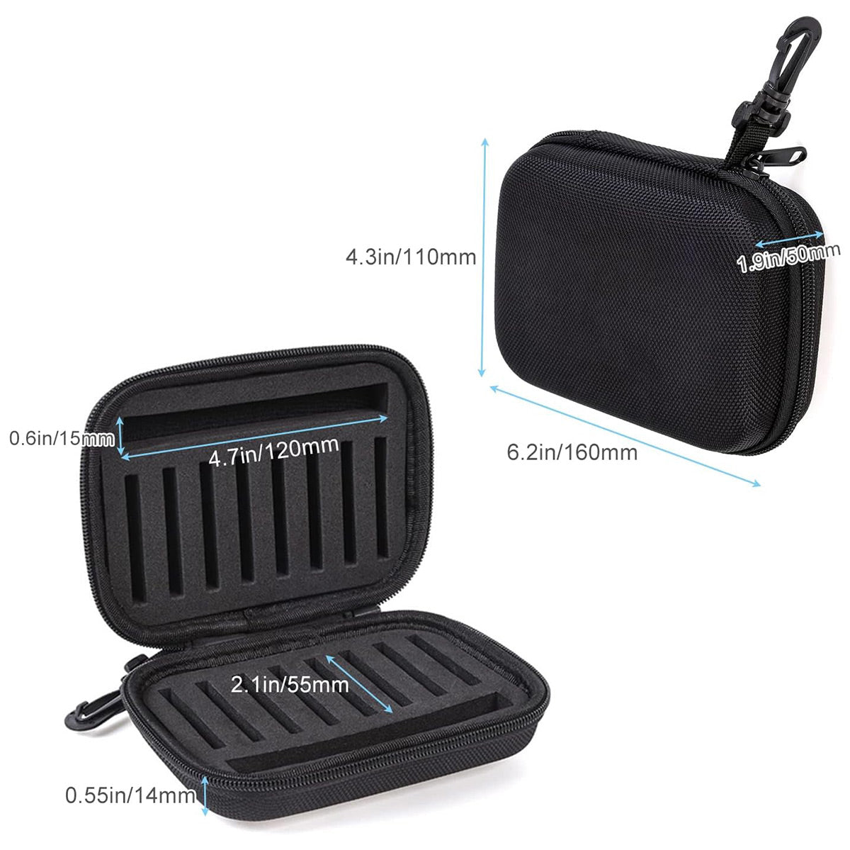 16 PCS Fishing Lure Metal Spinner Bait Bass Tackle Crankbait Spoon Trout Bass