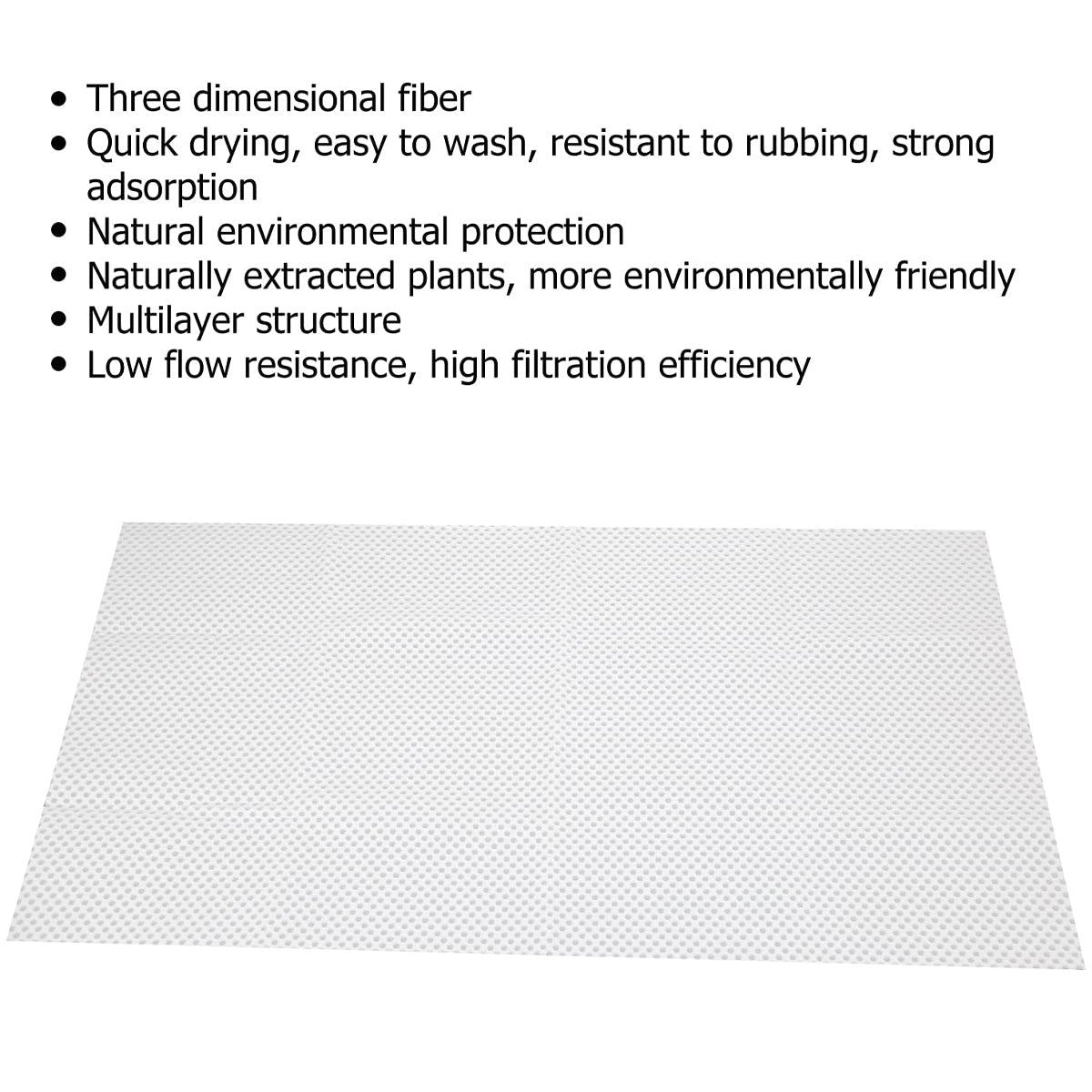 Honeycomb 3D Aquarium Filter Pad High-Permeability Reusable Filter Media