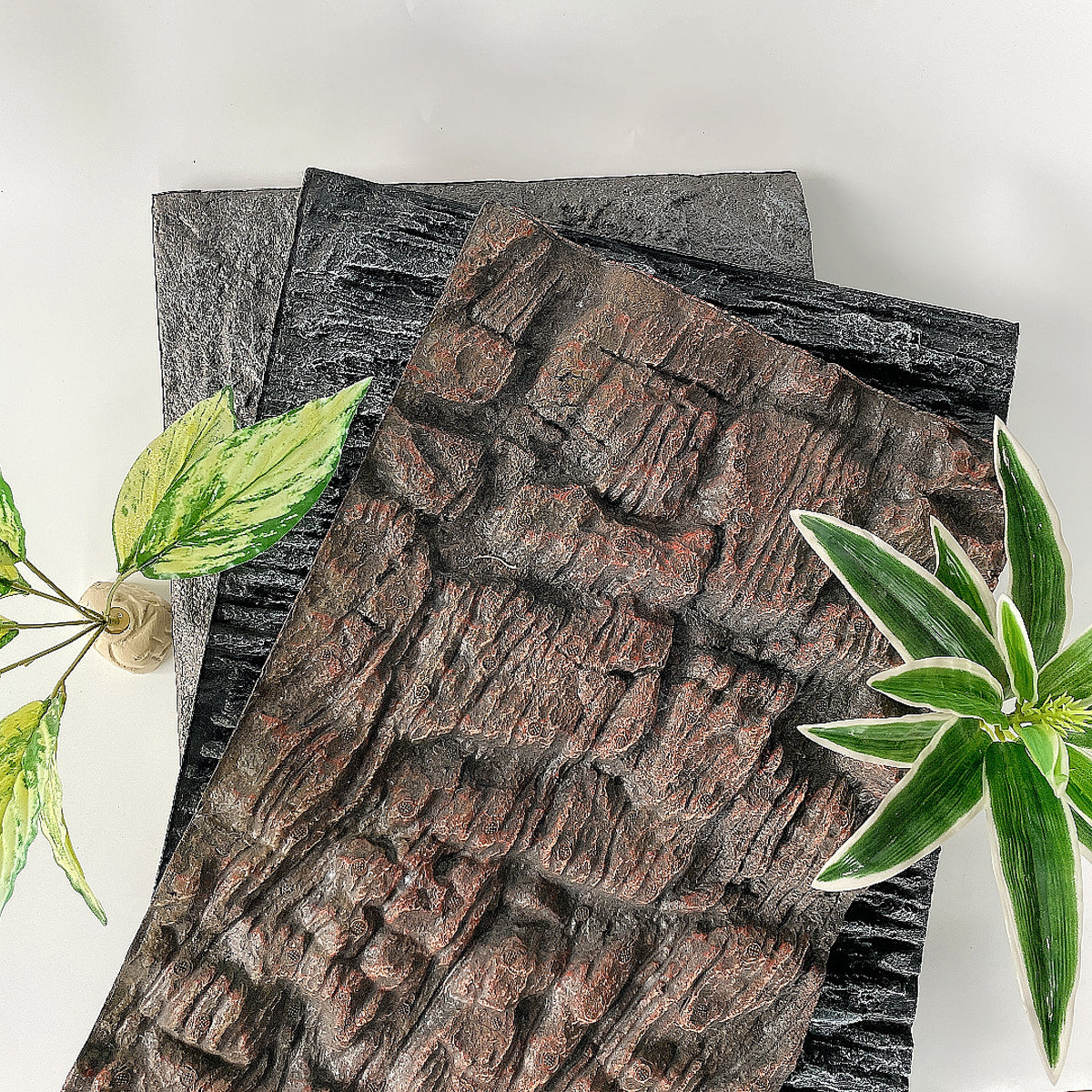3D Foam Reptile Tank Background Board