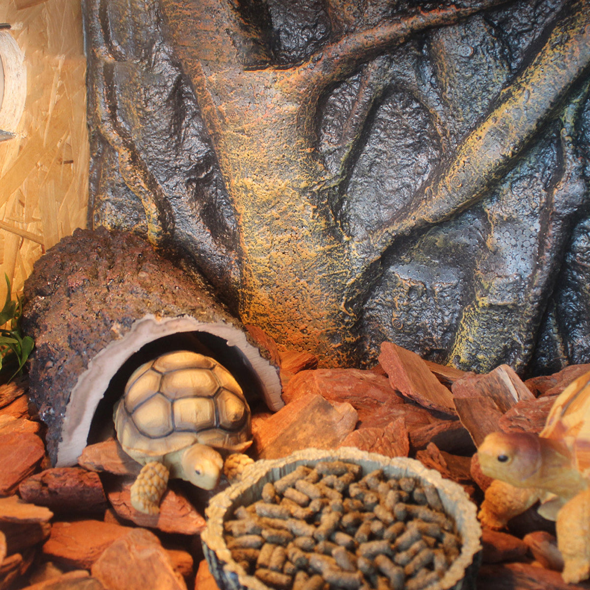 3D Foam Reptile Tank Background Board