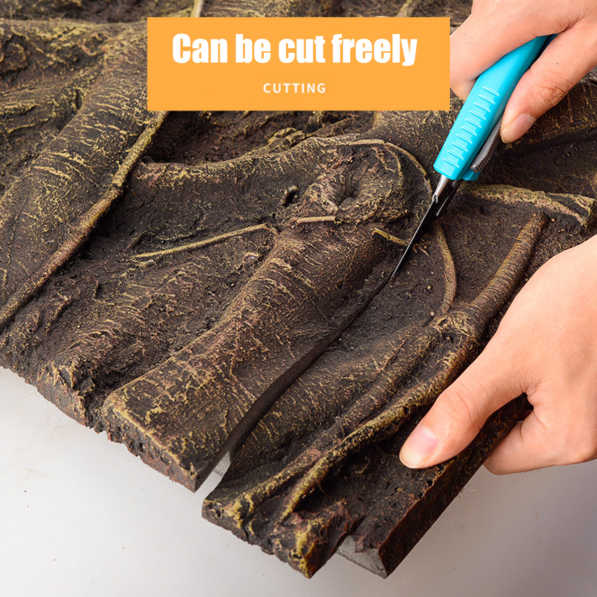 3D Foam Reptile Tank Background Board